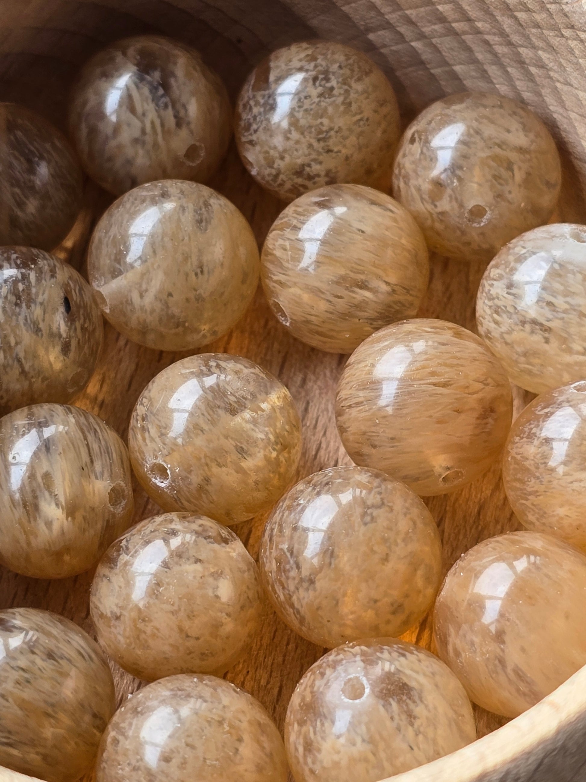 Cheongsam 旗袍 Golden Honey Beads Knot Buttons