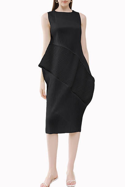 Pleats Please Sleeveless Spike Dress
