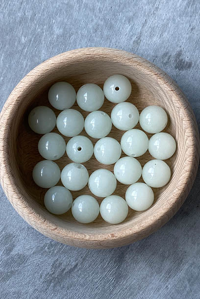 Cheongsam 旗袍 Glow in the Dark Beads Blue Knot Buttons