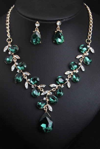 Rhinestones Statement Necklace