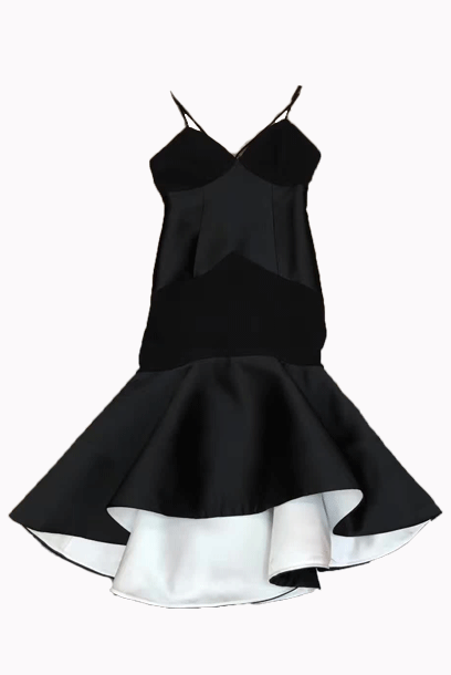 Gatsby Asymmetrical Mermaid Hem Cocktail Dress