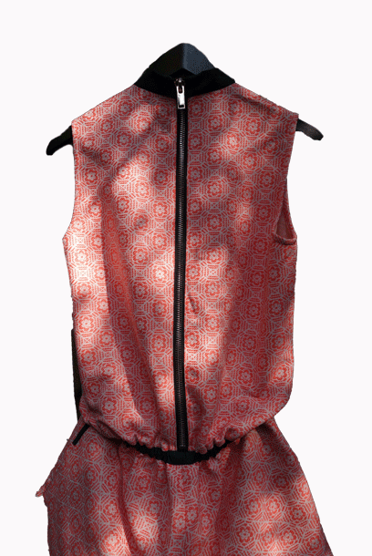 Purple Cloud Ruggles Modern Qipao Cheongsam