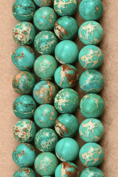 Cheongsam 旗袍 Jade Green Imperial Gemstone Beads Knot Buttons