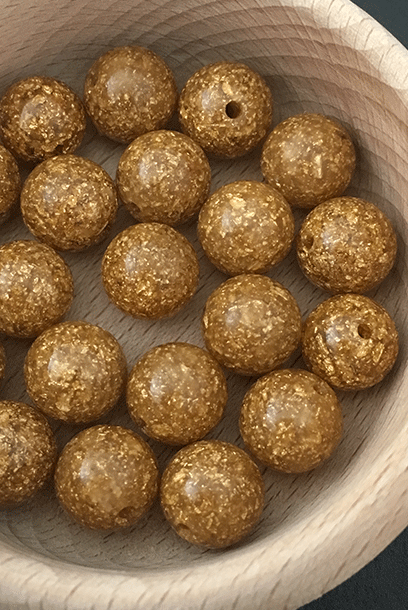 Cheongsam 旗袍 Gold Foil Beads Knot Buttons