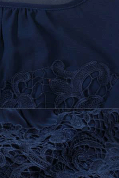 Short Sleeves Lace Pencil Work Office Dress