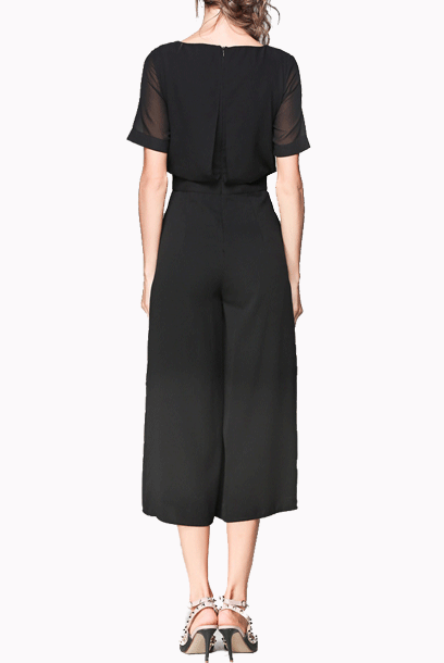 Short Sleeves Playsuit Jumpsuit