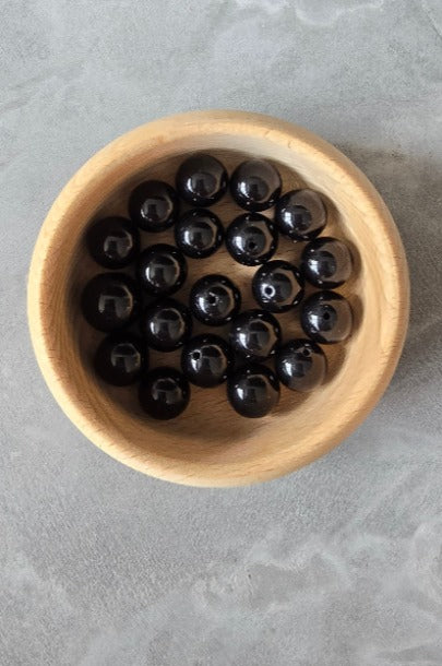 Cheongsam 旗袍 Natural Black Gemstone Beads Knot Buttons