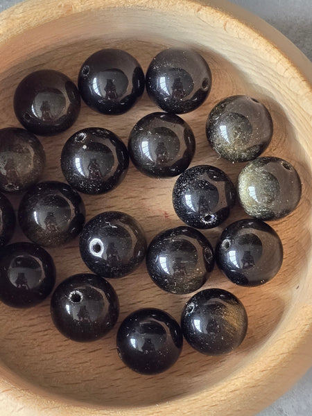 Cheongsam 旗袍 Black Gold Gemstone Beads Knot Buttons