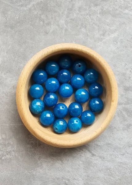 Cheongsam 旗袍 Ocean Blue Stone Beads Knot Buttons