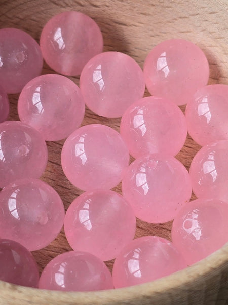 Cheongsam 旗袍 Pink Translucent Beads Knot Buttons