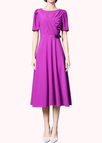 Middleton Bright Purple Wimbleton Dress