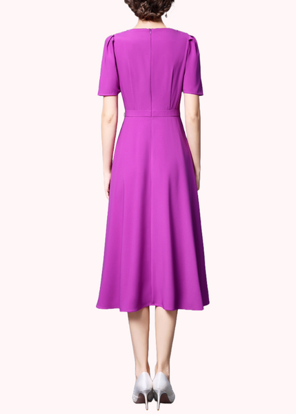 Middleton Bright Purple Wimbleton Dress