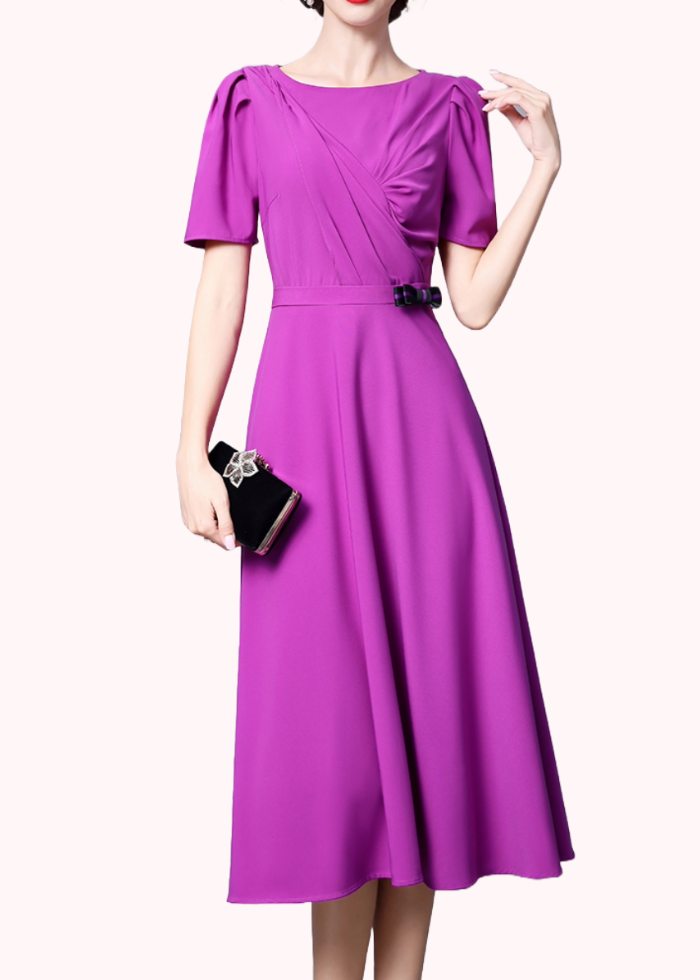 Middleton Bright Purple Wimbleton Dress