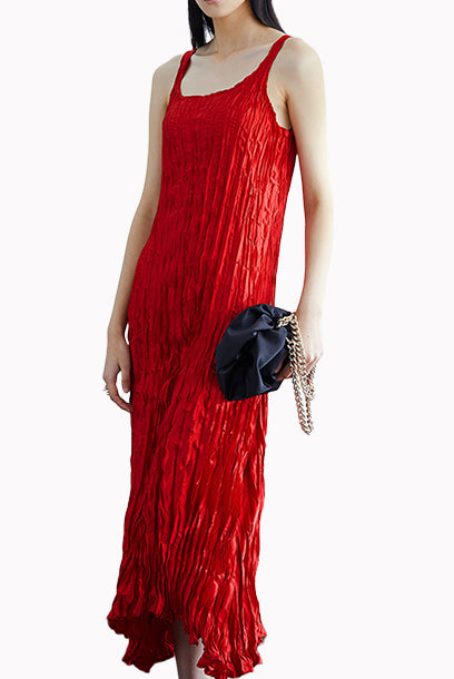 Pleats Please Crinkled Dress