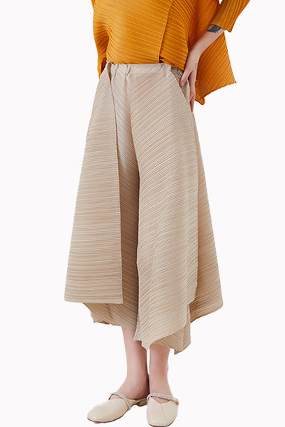 Pleats Please Crinkled Pants