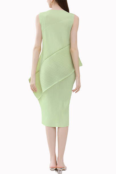 Pleats Please Sleeveless Spike Dress