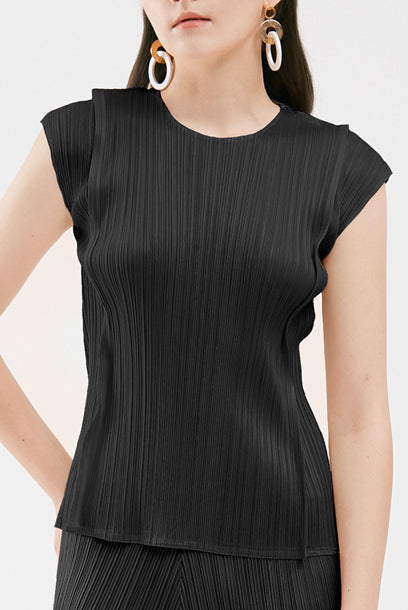 Pleats Please Sleeveless Top