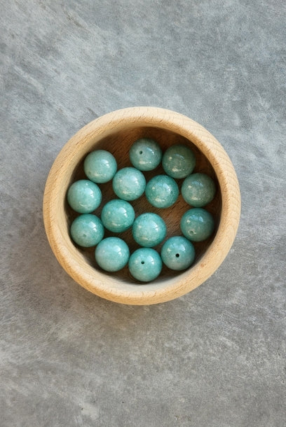 Cheongsam 旗袍 Emerald Green Chalcedony Stone Beads Knot Buttons