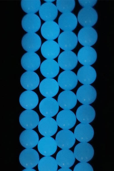 Cheongsam 旗袍 Glow in the Dark Beads Blue Knot Buttons