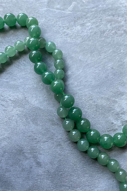 Cheongsam 旗袍 Green Gemsones Beads Knot Buttons