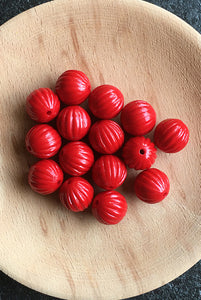 Cheongsam 旗袍 Red Lantern Beads Knot Buttons
