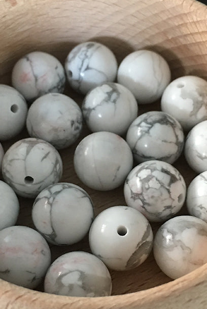 Cheongsam 旗袍 White Marble Imperial Stone Jade Beads Knot Buttons