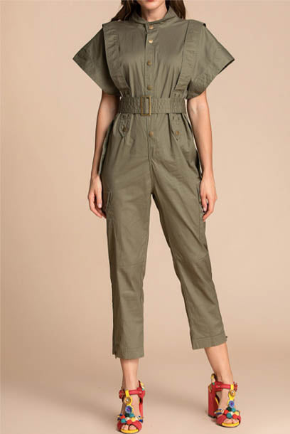 Kimono Sleeves Jumpsuit Playsuit