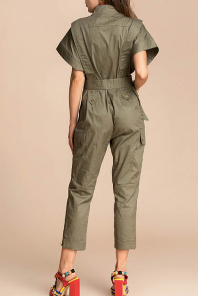 Kimono Sleeves Jumpsuit Playsuit