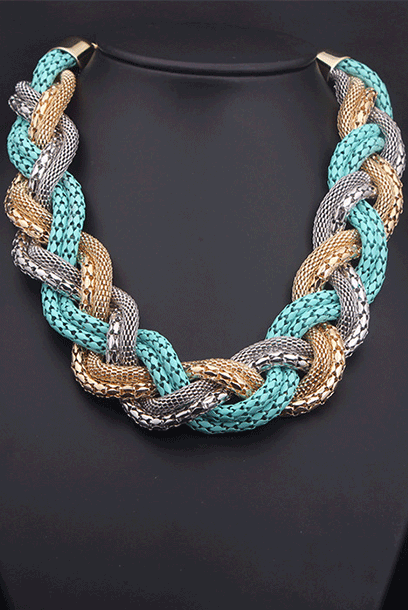 Knots Chunky Statement Necklace