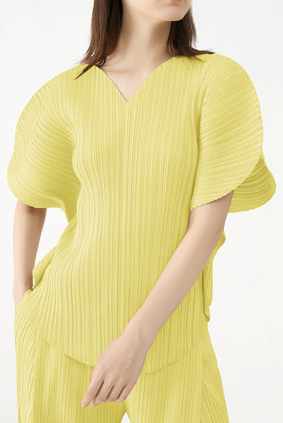 Pleats Please Raglan Sleeves Blouse