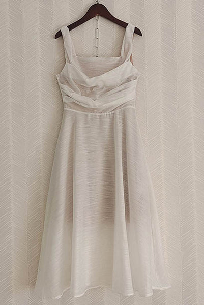 Sleeveless Flare Midi Dress