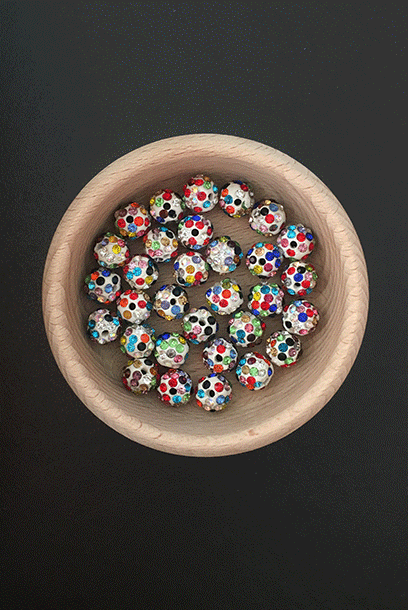 Cheongsam 旗袍 Crystals Diamond Gemstone Ball Beads Knot Buttons