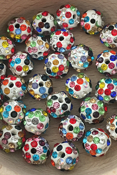 Cheongsam 旗袍 Crystals Diamond Gemstone Ball Beads Knot Buttons