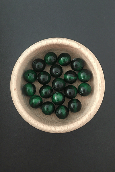 Cheongsam 旗袍 Natural Green Tiger's Eye Gemstone Beads Knot Buttons