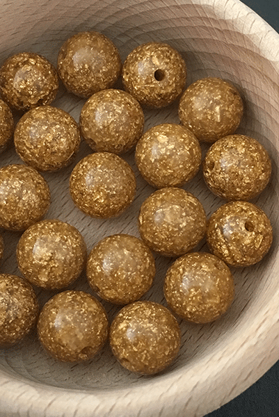 Cheongsam 旗袍 Gold Foil Beads Knot Buttons