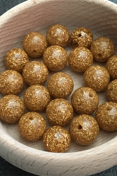 Cheongsam 旗袍 Gold Foil Beads Knot Buttons