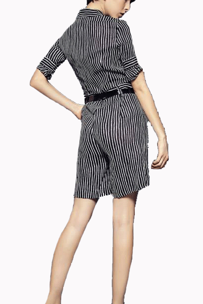 Pinstripes Romper