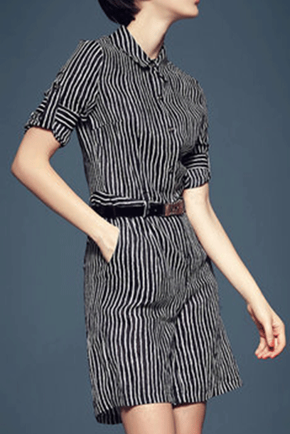 Pinstripes Romper