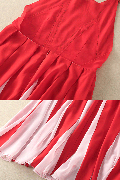Halter Neck Bare Back Monroe Dress