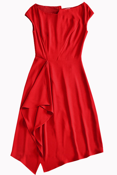 Barwick Black Fit & Flare Dress