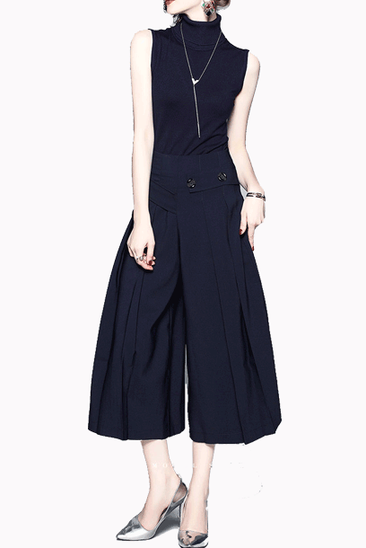 Victoria Knitted Top & Culottes Set