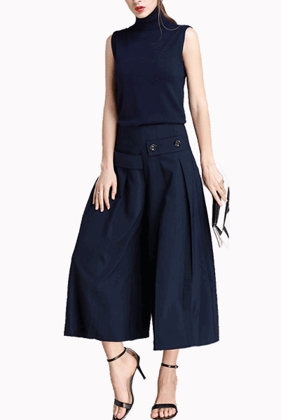 Victoria Knitted Top & Culottes Set