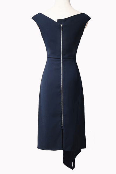 Meghan Markle Barwick Blue Fit & Flare Dress